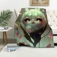 thumbnail image 1 of Orinice Flower Blanket Ultra-Soft Micro Fleece Blanket Soft and Warm Digitally Printed Blanket Blanket Anti-Pilling Throw Blanket for Adults &amp; Kids  40x50in, 1 of 6