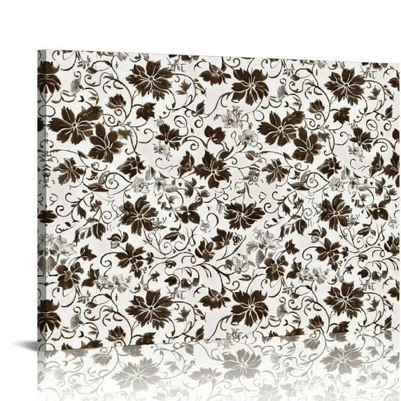 Orinice Flower Pattern Fine Art Aesthetic Poster and Print Wall Painting for Classroom Kitchen Office Farmhouse Bathroom Room Decor Pictures Wall Art Painting Canvas Wall Art Canvas Living Room