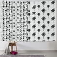 thumbnail image 1 of Orinice Flowers Palm Trees Tapestry Wall Hanging Unique Style Graphic Tapestries for Home Decor Living Room Bedroom Farmhouse Dorm 40x30inch, 1 of 6