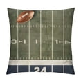 thumbnail image 1 of Orinice Football Graphic Decorative Cushion Throw Pillow Cover for Home Couch Living Room Bed Sofa Soft and Durable 1PC 18x18in, 1 of 5