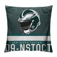 thumbnail image 1 of Orinice Football Jersey Helmet Graphic Decorative Throw Pillow Cover for Home Couch Square Pillow Covers 1PC 24x24in, 1 of 5