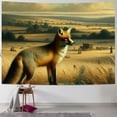 thumbnail image 1 of Orinice Fox Landscape Nature Tapestry Wall Hanging Unique Style Graphic Tapestries Home Wall Decor Art for Living Room Bedroom Apartment Farmhouse Dorm 50x40inch, 1 of 6