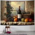 thumbnail image 1 of Orinice Fruit Basket Tapestry Wall Hanging Unique Style Graphic Tapestries Home Wall Decor Art for Living Room Bedroom Apartment Farmhouse Dorm 40x30inch, 1 of 6