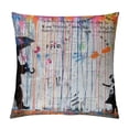 thumbnail image 1 of Orinice Graffiti Art Graphic Decorative Cushion Throw Pillow Cover for Home Couch Living Room Bed Sofa 20x20in, 1 of 5