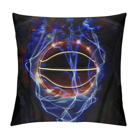 Orinice Hologram Graphic Decorative Throw Pillow Cover for Home Couch Living Room Bed Sofa Square Pillow Covers 1PC 22x22in