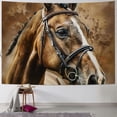 thumbnail image 1 of Orinice Horse Tapestry Wall Hanging Unique Style Graphic Tapestries Home Wall Decor Art for Living Room Bedroom Apartment Farmhouse Dorm 40x30inch, 1 of 6