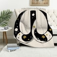 thumbnail image 1 of Orinice Horseshoe Warm Lightweight Blanket Soft Fleece Blankets for All Seasons - Throw Blanket for Living Rooms Sofa Decor Cow Gifts - Soft Plush Blankets for Bed, Multiple Sizes Available 50x60in, 1 of 6