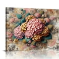 thumbnail image 1 of Orinice Hydrangeas Vintage Collage Fine Art Aesthetic Poster & Print Wall Painting for Classroom Kitchen Office Farmhouse Bathroom Room Decor Pictures Wall Art Painting Canvas Prints Wall, 1 of 6