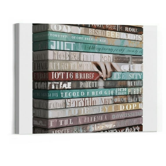 Orinice Inspirational Wall Art Framed Canvas 20 x 16 Inch (Turquoise) - Motivational Positive Quotes Rustic Wall Arts Decor for Home Office Bathroom Bedroom Kitchen Classroom Gym 20x16in
