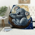 thumbnail image 1 of Orinice Koala Blanket Koala  Throw Blanket Super Soft Warm Cozy Fuzzy Plush Koala Blanket Gifts for Girls Boys Kids Room Decor   50x60in, 1 of 6