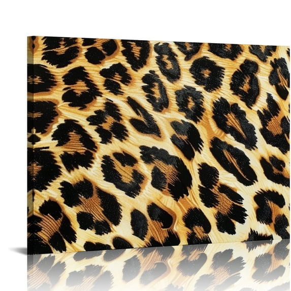 Orinice Leopard Print Fine Art Aesthetic Poster & Print Wall Painting for Home Decor 16x12in