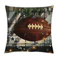 thumbnail image 1 of Orinice Lights Tree Garland Graphic Decorative Pillow Cover for Home Couch Living Room Bed Sofa 18x18in, 1 of 5