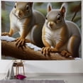 thumbnail image 1 of Orinice Little Squirrel Print Tapestry Wall Hanging Easy To Install Wall Blanket For Bedroom Bath Home Decor 40x60inch, 1 of 6