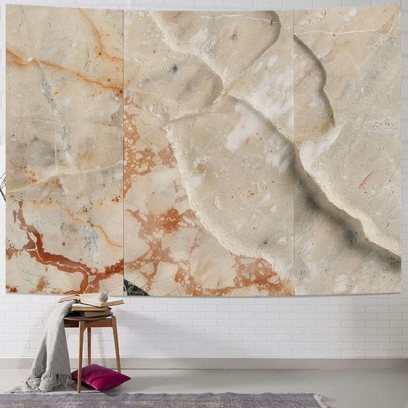 Orinice Marble Texture Tapestry Wall Hanging Unique Style Graphic Tapestries Home Decor 50x40inch
