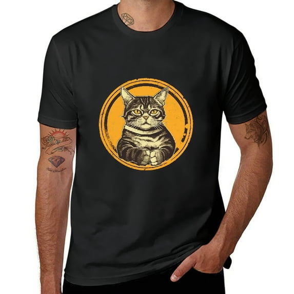 Orinice Men's Novelty Casual Letter Graphic Crewneck T-Shirt Half Sleeve Tee Top Black XL 2XL
