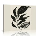 thumbnail image 1 of Orinice Minimalist Boho Eclectic Wall Art Prints,  Boho Wall Decor Abstract Neutral Black Beige Women Body Line Leaf Canvas Painting Poster,Gallery Matisse Picture Eclectic Home Decor for Room 16x12in, 1 of 6
