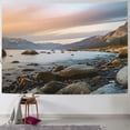 thumbnail image 1 of Orinice Mountains Water Rocks Tapestry Wall Hanging Unique Style Graphic Tapestries Home Wall Decor Art for Living Room Bedroom Apartment Farmhouse Dorm 50x40inch, 1 of 6