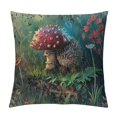 thumbnail image 1 of Orinice Mushroom Graphic Decorative Throw Pillow Cover for Home Couch Living Room Bed Sofa - Printed on Both Sides - 1PC 20x20in, 1 of 5