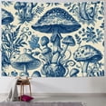 thumbnail image 1 of Orinice Mushroom Tapestry Wall Hanging Unique Style Graphic Tapestries for Home Wall Decor Living Room Bedroom Apartment Farmhouse Dorm Art 40x30inch, 1 of 6