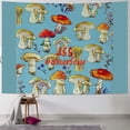 thumbnail image 1 of Orinice Mushrooms Tapestry Wall Hanging Unique Style Graphic Tapestries for Home Wall Decor Living Room Bedroom Apartment Farmhouse Dorm 60x50inch, 1 of 6