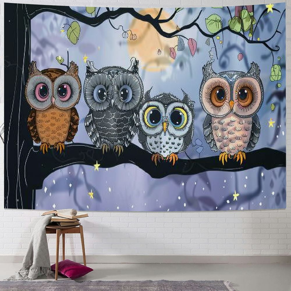 orinice-owls-night-tree-branch-tapestry-wall-hanging-unique-style