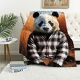 thumbnail image 1 of Orinice Panda Bear Warm Lightweight Blanket Soft Fleece Blankets for All Seasons - Perfect Gift for Mother's Day 40x50in, 1 of 6