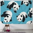 thumbnail image 1 of Orinice Panda Bears Tapestry Wall Hanging Unique Style Graphic Tapestries Home Decor 40x30inch, 1 of 6