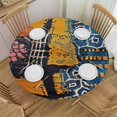 thumbnail image 1 of Orinice Patterned Cloth Design Round Table Cover Stain Resistant Washable Indoor Outdoor Tablecloth Kitchen Dining Wedding Parties 100% Polyester Fiber 38-42, 1 of 8