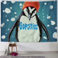 thumbnail image 1 of Orinice Penguin Tapestry Wall Hanging Graphic Tapestries Home Wall Decor Art for Living Room Bedroom Farmhouse Dorm 40x30inch, 1 of 6
