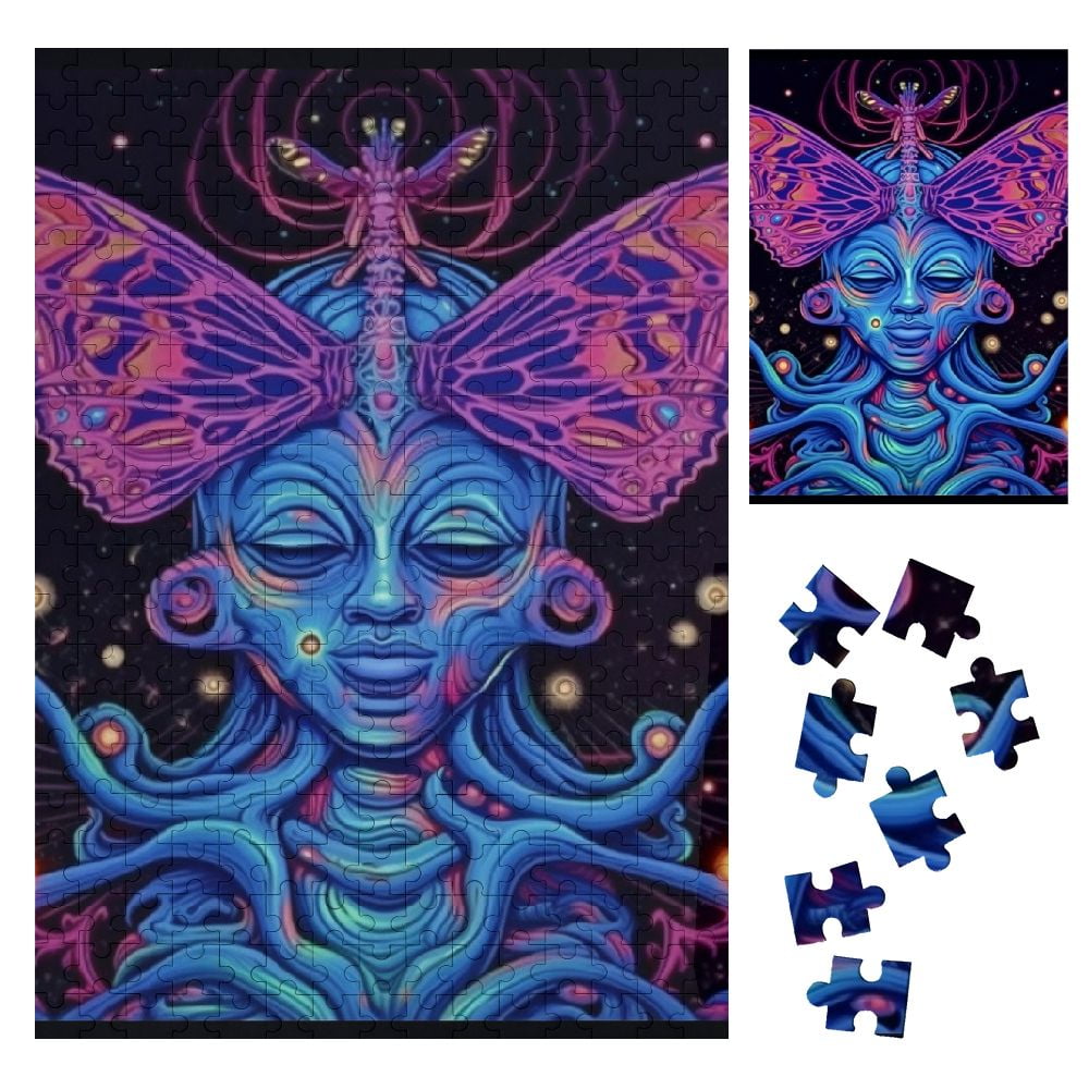 Orinice Psychedelic Art Alex Grey Hologram Wooden Jigsaw Puzzle Orinice psychedelic art alex grey hologram wooden jigsaw puzzle