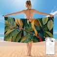 thumbnail image 1 of Orinice Quick Dry Bath Towel - Ultra-Fine Fiber Towel for Ultimate Comfort and High Absorbency - 27.5x55in - Tropical Print - Non-Fading - Versatile Usage 55x27.5in, 1 of 7
