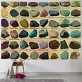 thumbnail image 1 of Orinice Rocks Tapestry Wall Hanging Unique Style Graphic Tapestries Home Decor Art for Living Room Bedroom 60x50inch, 1 of 6