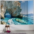 thumbnail image 1 of Orinice Rocky Sea Tapestry Wall Hanging Unique Style Graphic Tapestries Home Wall Decor Art for Living Room Bedroom Apartment Farmhouse Dorm 40x30inch, 1 of 6