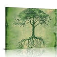 thumbnail image 1 of Orinice Roots Fine Art Aesthetic Poster & Print Wall Painting for Home Office Decor Canvas Print Living Room Bedroom 16x12in, 1 of 6