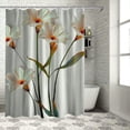 thumbnail image 1 of Orinice Shower Curtain for Bathroom Bird Paradise Bloom Flower Over File This Contains Transparencies is Layered for Easy Manipulation Bath Curtain Bathroom Decor for Bathtubs  60x72, 1 of 7