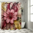 thumbnail image 1 of Orinice Shower curtain set, floral shower curtain decoration 69x72, 1 of 7