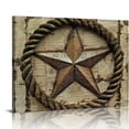 thumbnail image 1 of Orinice Star Rope Wall Fine Art Aesthetic Poster & Print Wall Painting for Home Decor 20x16in, 1 of 6