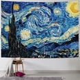 thumbnail image 1 of Orinice Starry Night Tapestry Wall Hanging Unique Style for Home Decor - Living Room Bedroom Apartment Farmhouse Dorm 40x30inch, 1 of 6