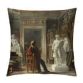 thumbnail image 1 of Orinice Statues Graphic Decorative Men Women Boy Girl Room Cushion Throw Pillow Cover for Home Couch Living Room Bed Sofa Pillow Case High-Quality 1PC 12x12in, 1 of 5