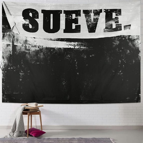 Orinice Tapestry Artwork Wall Hanging Sober Funny Black and White Drinking Humor Saying 50x60 Inches Home Decor Tapestries Mattress Tablecloth Curtain Print 60x50inch