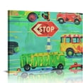 thumbnail image 1 of Orinice Traffic Light Fine Art Aesthetic Poster & Print Wall Painting for Classroom Kitchen Office Farmhouse Bathroom Room Decor Canvas Print Living Room Bedroom Home Office Wall Decor 20x16in, 1 of 6