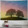 thumbnail image 1 of Orinice Tree Hill Sky Tapestry Wall Hanging Unique Style Graphic Tapestries Home Decor Art for Living Room Bedroom Farmhouse Dorm 60x50inch, 1 of 6