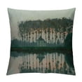 thumbnail image 1 of Orinice Trees Graphic Decorative Cushion Throw Pillow Cover for Home Couch Living Room Sofa Pillowcase 1PC 24x24in, 1 of 5
