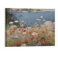 thumbnail image 1 of Orinice Vintage Spring Summer Nature Landscape Wall Art Modern Meadow Landscape Painting Coastal Wild Flowers Posters Pictures French Country Farmhouse Field Prints Home Canvas Wall Decor  20x16in, 1 of 3
