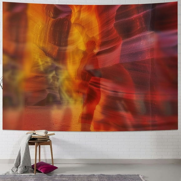 Orinice Volumetric Lighting Tapestry Wall Hanging Unique Style for Home Wall Decor Art Living Room Bedroom Apartment Farmhouse Dorm 40x60inch