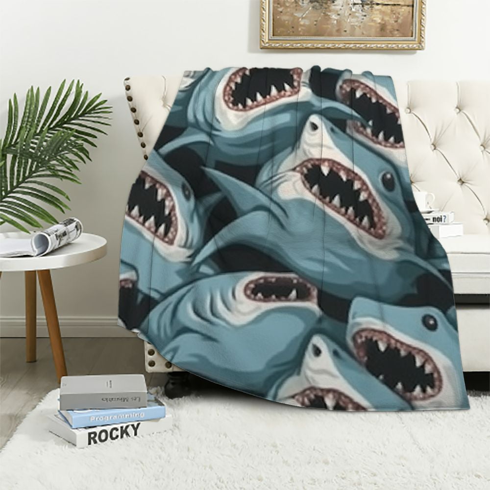 Orinice Warm Lightweight Fleece Blanket Soft Flannel Fabric Throw