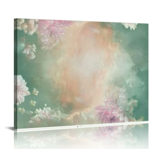 Orinice  What You Think You Become Pink Aura Energy Gradient Minimalist Wall Art Poster Posters Prints for Girls Bedroom Dorm Decor,Positive Spiritual Decorations  Unframed  16x12in