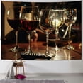 thumbnail image 1 of Orinice Wine Glasses Tapestry Wall Hanging Unique Style Graphic Tapestries Home Wall Decor Art for Living Room Bedroom Apartment Farmhouse Dorm 40x30inch, 1 of 6