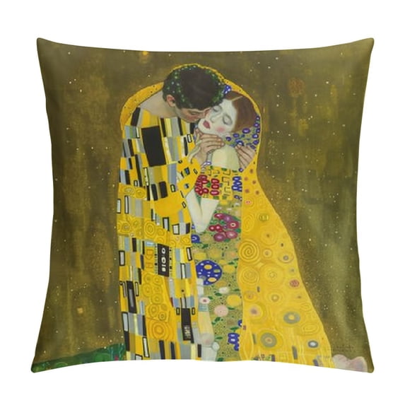 Orinice Woman Yellow Dress Green Dress Graphic Decorative Cushion Throw Pillow Cover Home Couch Living Room Bed Sofa Pack of 1 Short Plush 20x20in