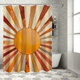 thumbnail image 1 of Orinice Évariste Vital Luminais Bathroom Decor Set with Hooks, Colorful Luxurious Graphic Print Polyester Fabric Fashion Shower Curtain, Home Bathtubs Bathroom Decoration 36x72, 1 of 7